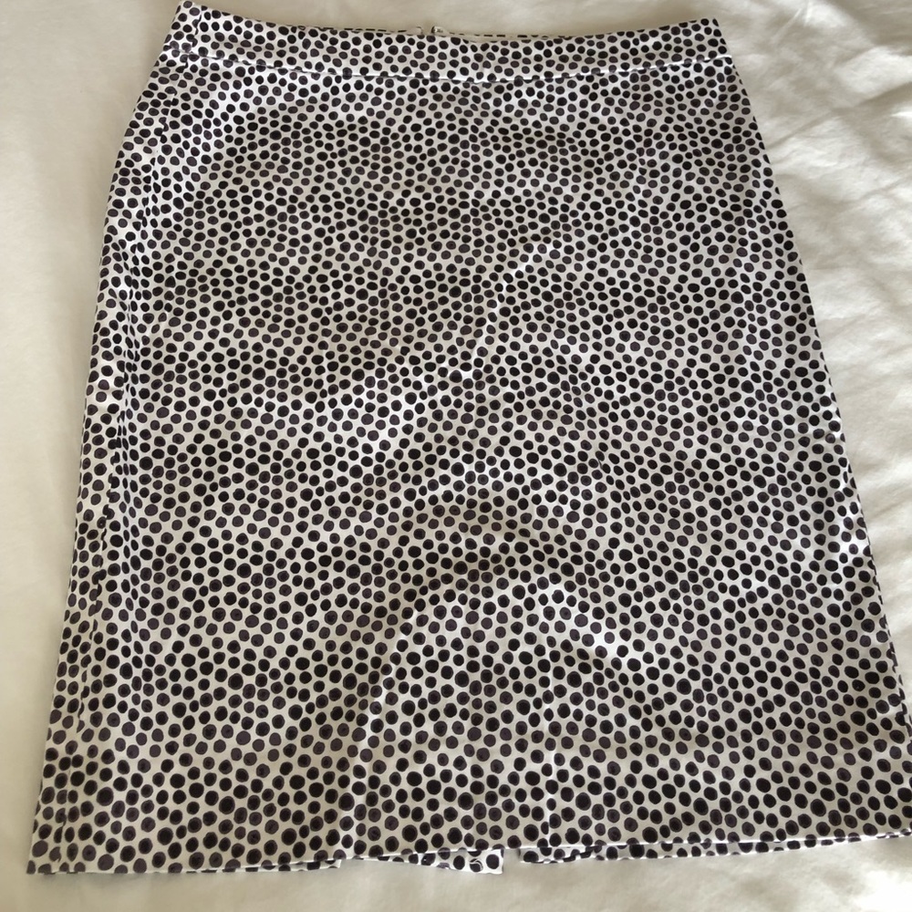 Cotton pencil skirt j crew